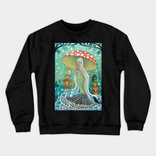 Amabie Mermaid Crewneck Sweatshirt